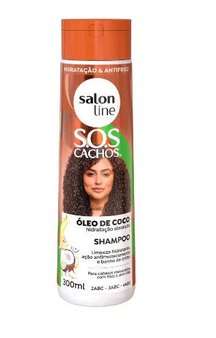 SHAMPOO COCO SALON LINE S.O.S CACHOS 300ML