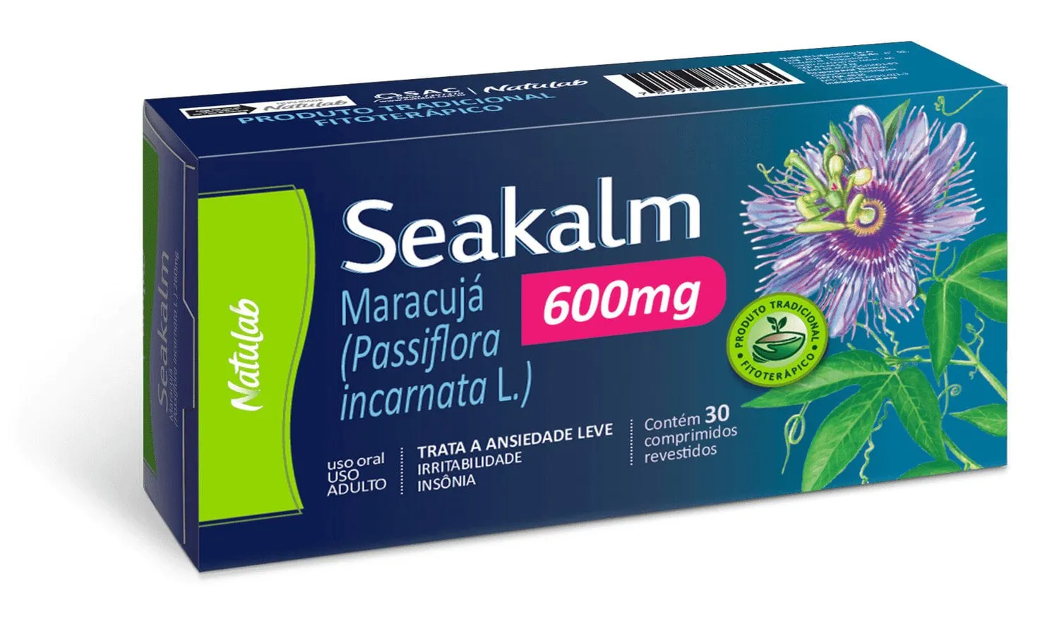 Seakalm 600mg com 30 Comprimidos