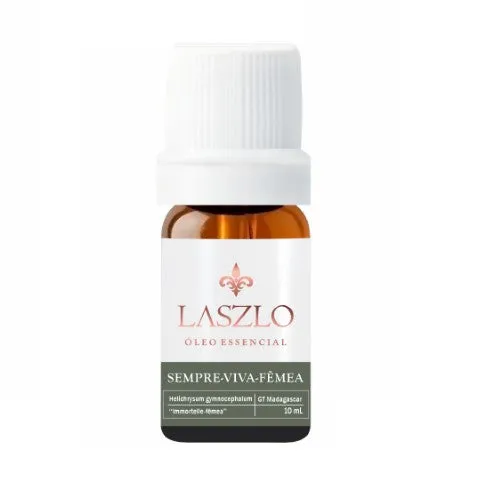 Óleo Essencial Sempre Viva Fêmea Gt Madagascar Laszlo Frasco com 10ml