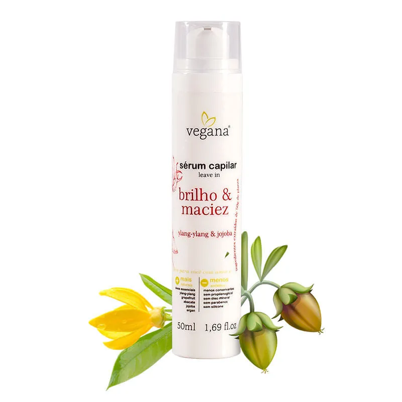 Sérum Capilar Leave In - WNF - Frasco com 50ml