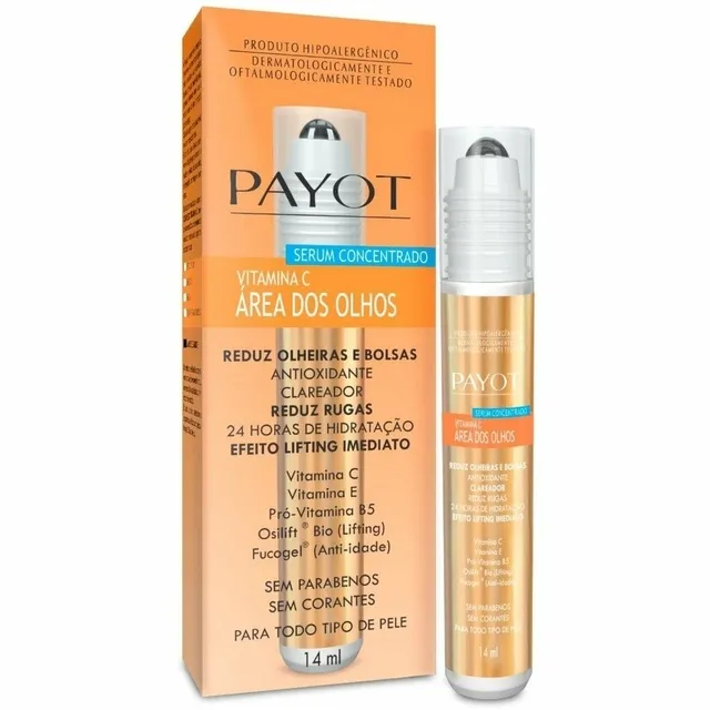 Sérum Concentrado Para Área dos Olhos Vitamina C Payot 14ml