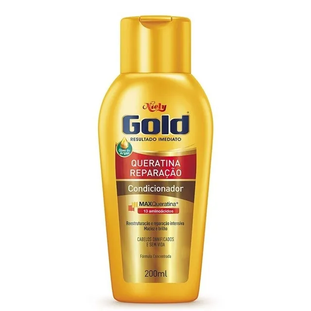 Condicionador Niely Gold Reconstrução Potente 200ml