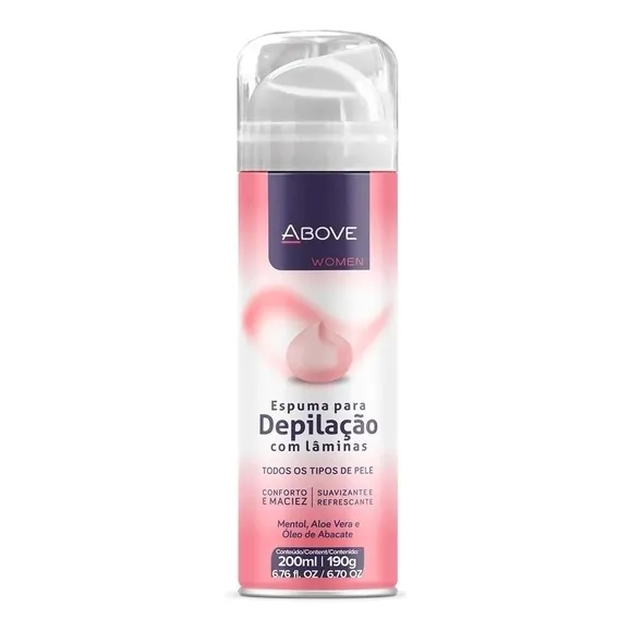 Espuma Para Depilação Above 200ml