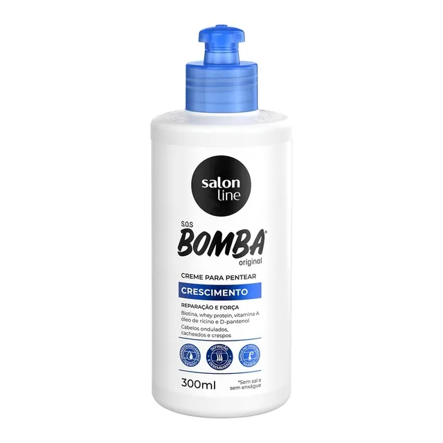 Creme Pentear Salon Line Sos Bomba Original 300ml