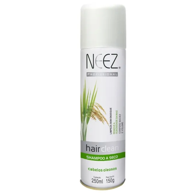 Shampoo A Seco Cabelos Oleosos 250ml - Neez
