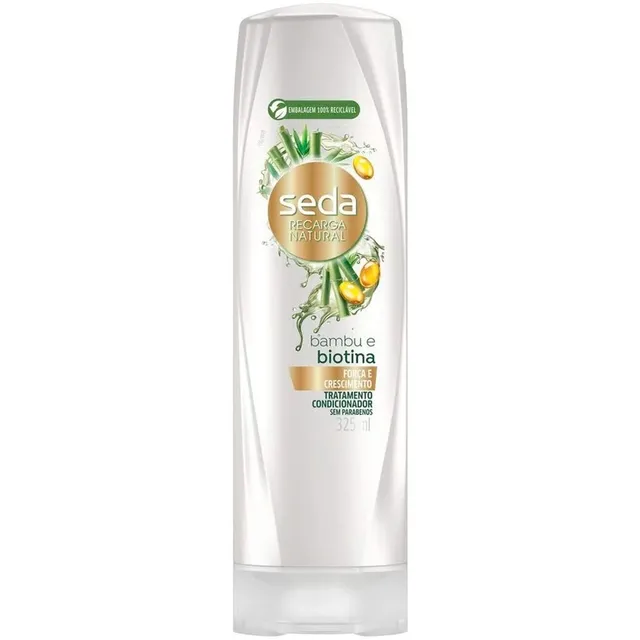Condicionador Seda Natural Bambu E Biotina 325ml