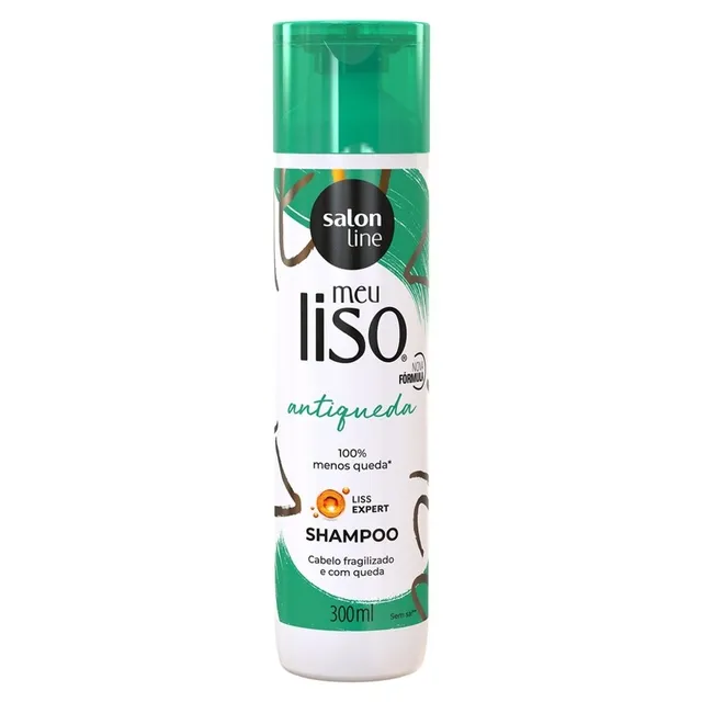Shampoo Salon Line Meu Liso Antiqueda Jaborandi 300ml