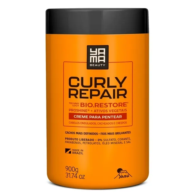 Creme de Pentear Yama Curly Repair 900g