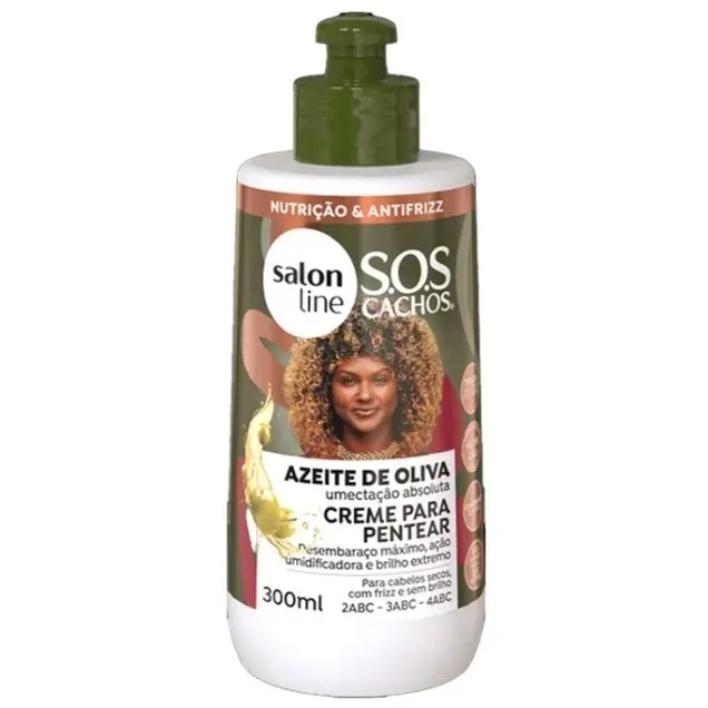 Creme de Pentear Salon Line Sos Azeite De Oliva 300ml
