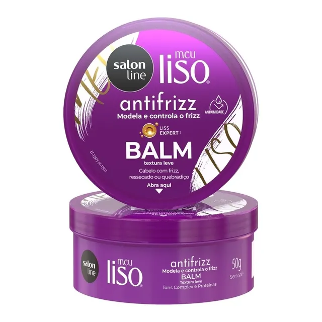 Balm Salon Line Meu Liso Antifrizz 50g