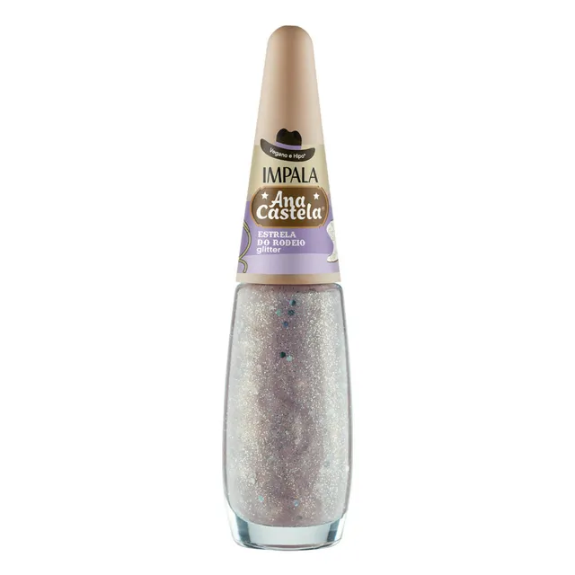 Esmalte Impala Ana Castela Glitter Estrela Do Rodeio 7,5ml