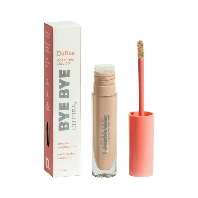 Corretivo Líquido Dailus Bye Bye Olheira D4 Claro