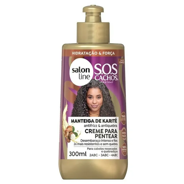 Creme de Pentear Salon Line Sos Manteiga Karite 300ml