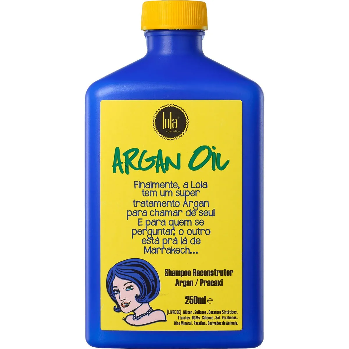 Shampoo Reconstrutor Argan Oil  Lola Cosmetics 250ml