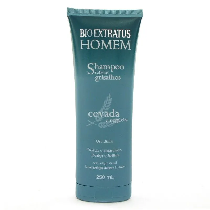 Shampoo Bio Extratus Homem Cevada E Nogueira 250Ml