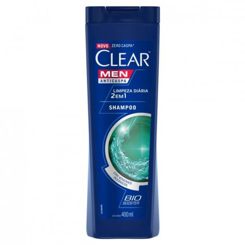 Shampoo Clear Ice Cool Menthol 400Ml