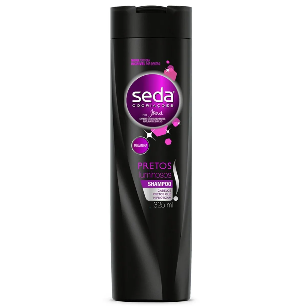 Shampoo Cocriações Pretos Luminosos 325ml Seda