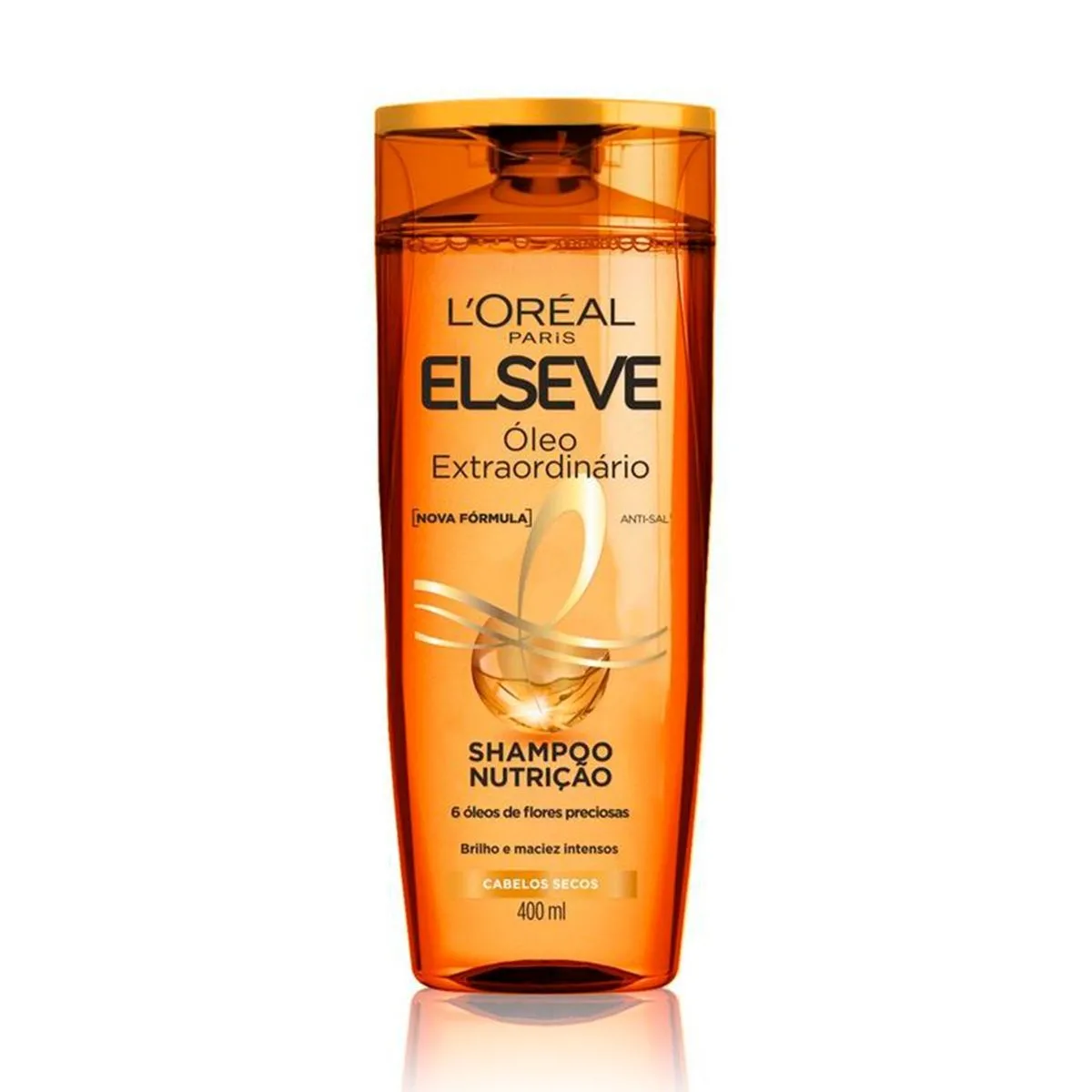 Shampoo de Nutrição Elseve Óleo Extraordinário Nutrição 400ml L'Oréal Paris