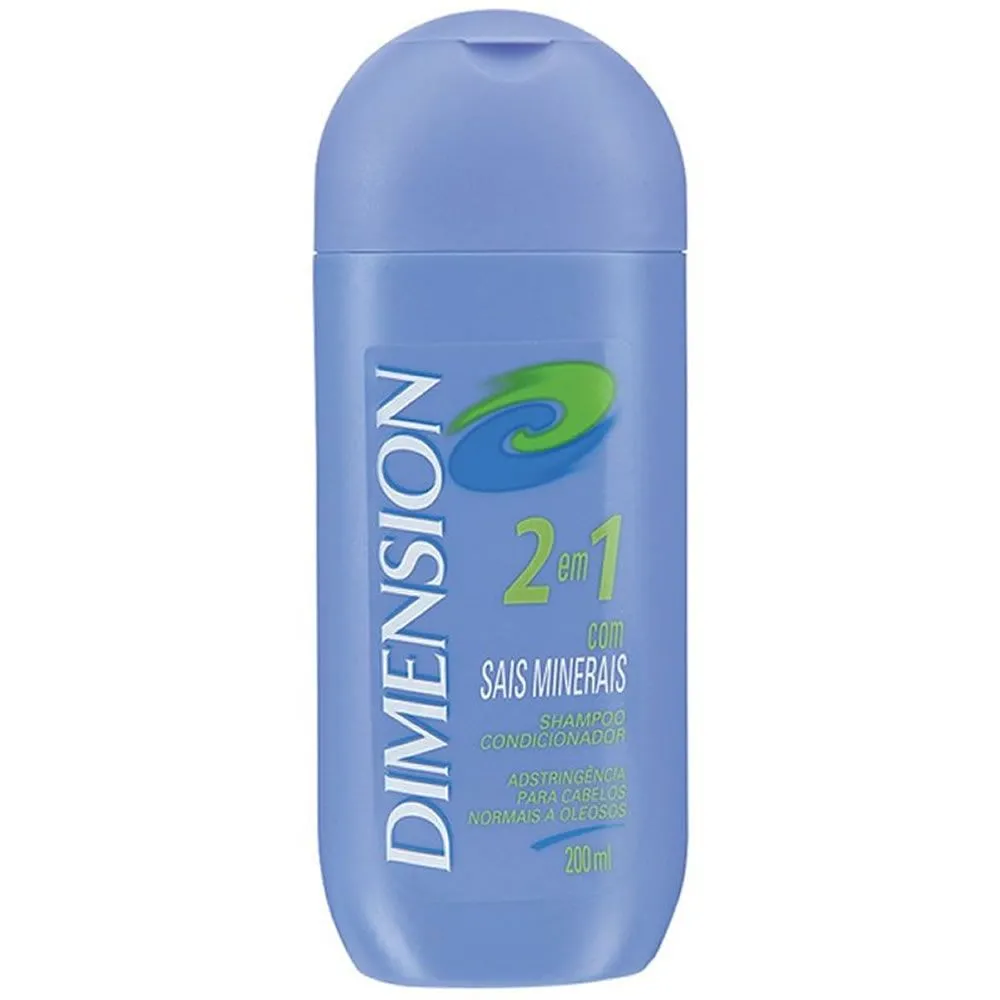 Shampoo Dimension 2x1 Oleosos 200ml