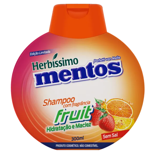Shampoo Herbissimo Mentos 300ml Fruit