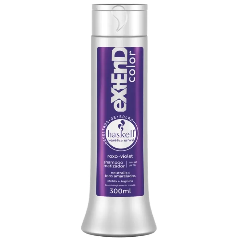 Shampoo Haskell Matizador 300ml Roxo Violeta