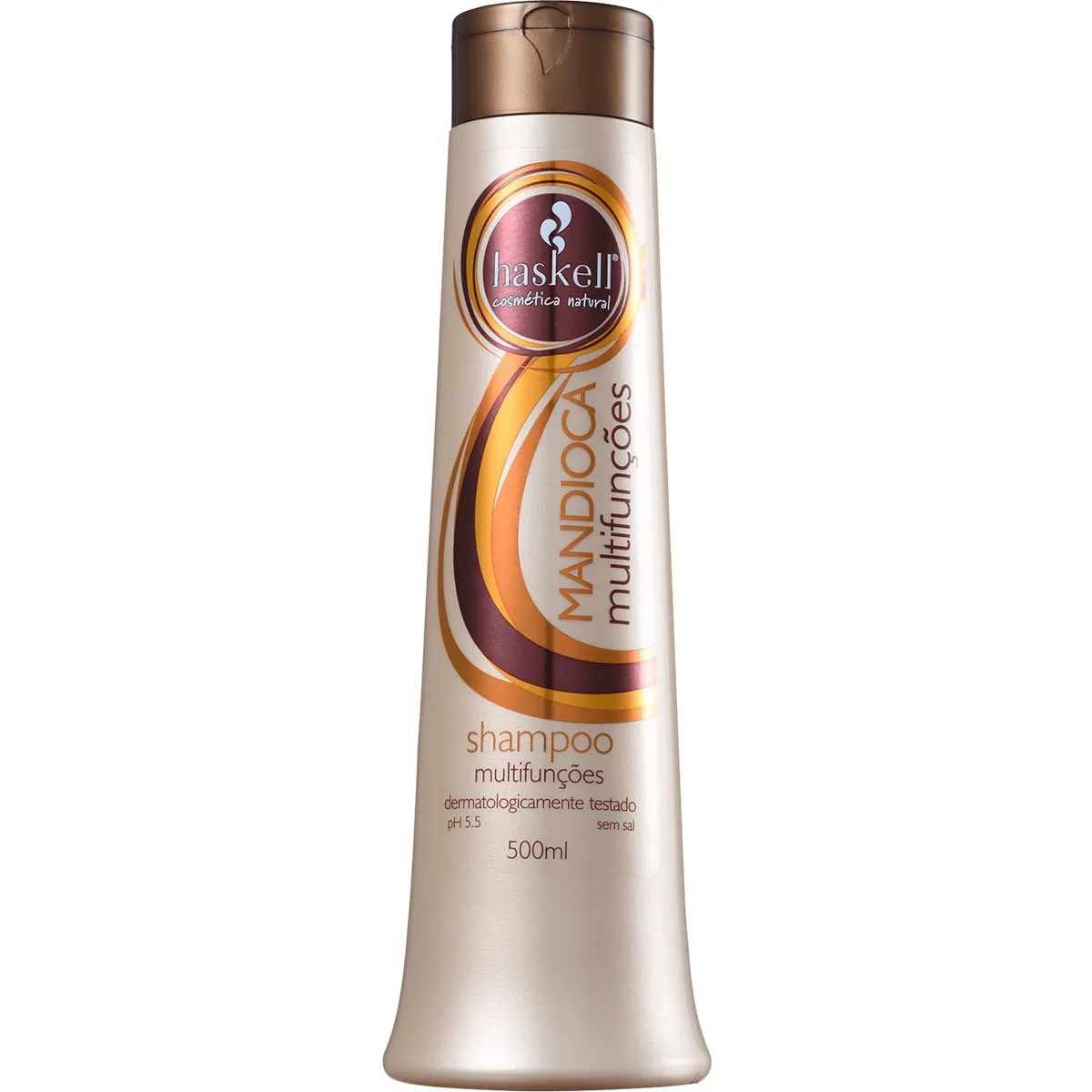 Shampoo Haskell Mandioca Multifunções Afro 500ml