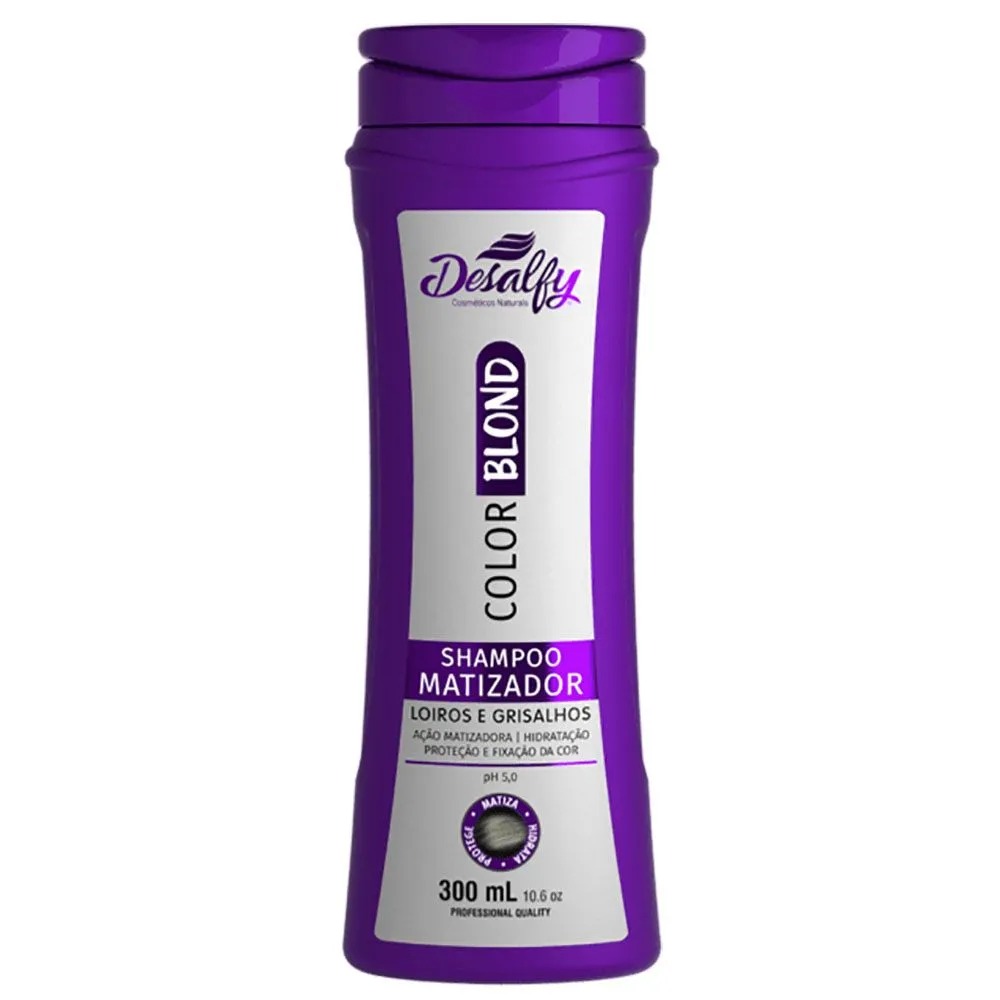 Shampoo Matizador Color Blond 300ml Desalfy