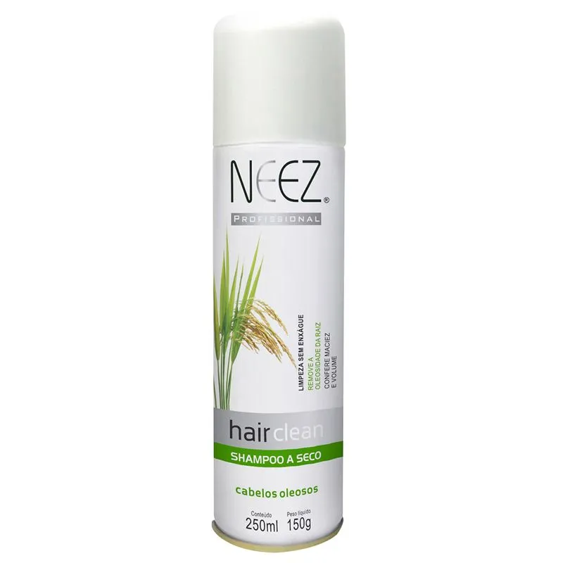 Shampoo Neez Profissional Hair Clean A Seco Com 250 ML