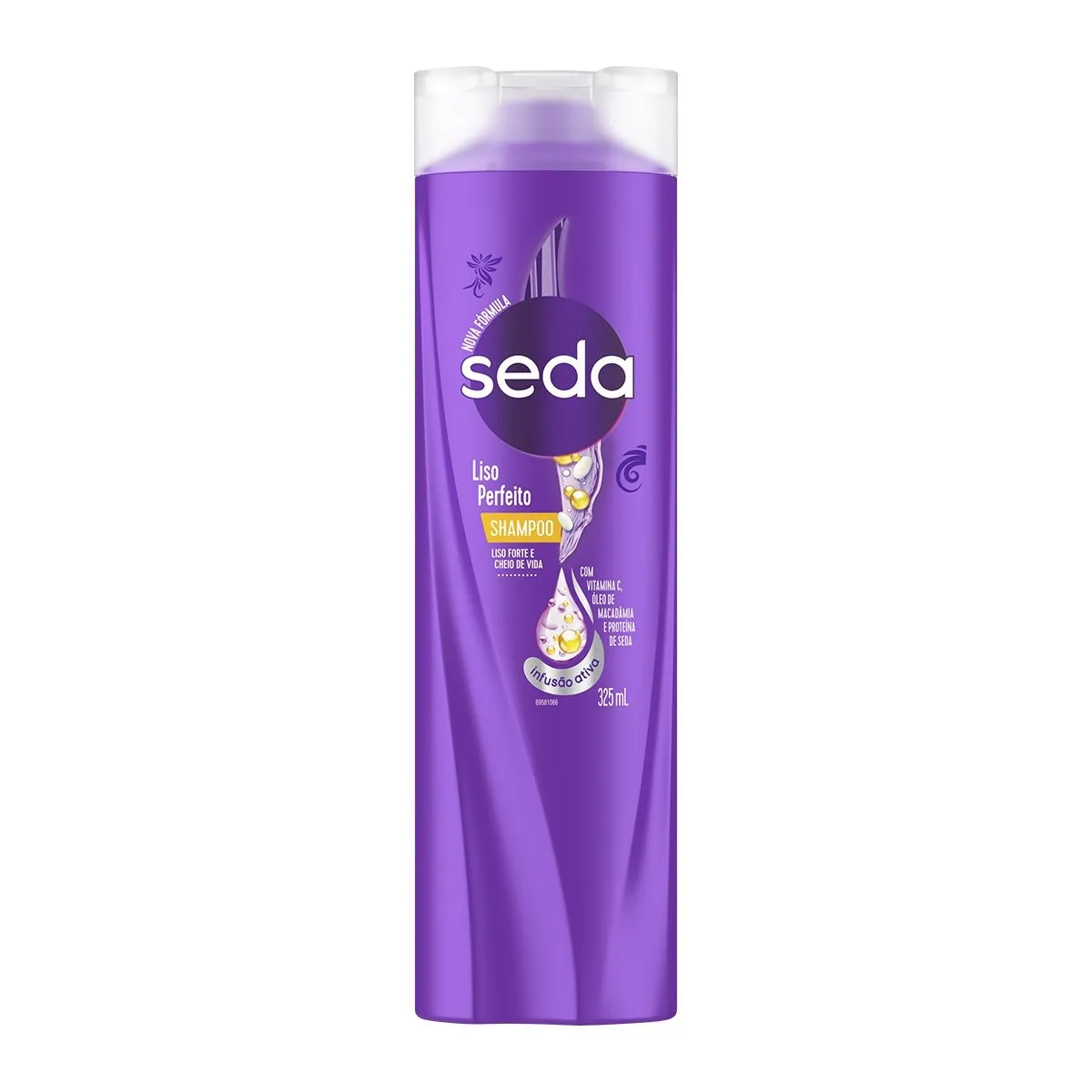 Shampoo Seda Liso Perfeito Com 325ml