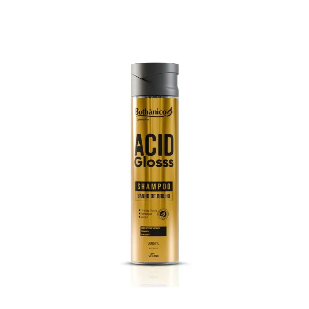Shampoo Acid Gloss Bothânico 300ml
