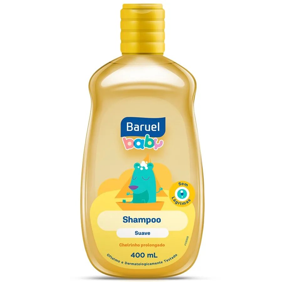 Shampoo Baruel Baby 400ml Suave