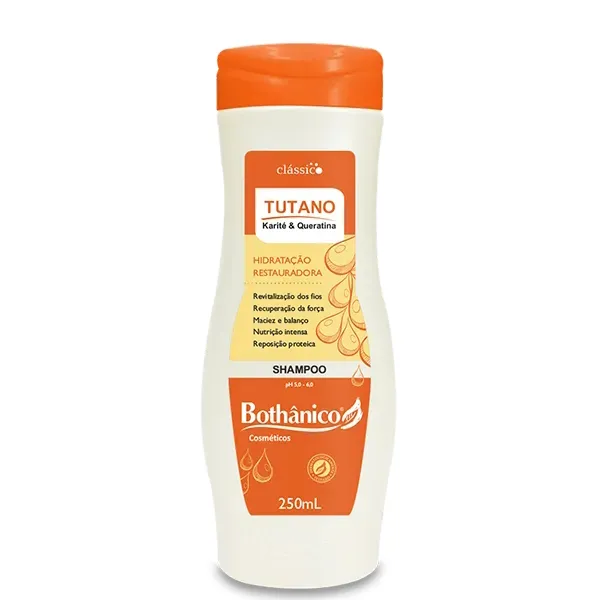 Shampoo Bothânico Tutano Karité & Queratina Hidratação 250ml