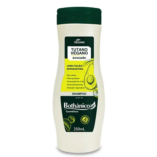 Shampoo Bothânico Tutano Vegano Avocado 250ml