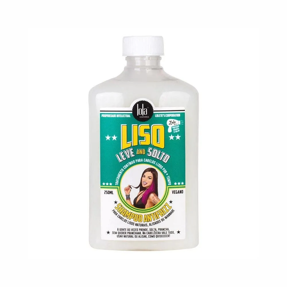 Shampoo Lola Liso Leve E Solto Antifrizz 250Ml
