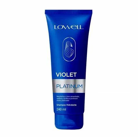 Shampoo Hidratante Lowell Violet Platinum 240ml