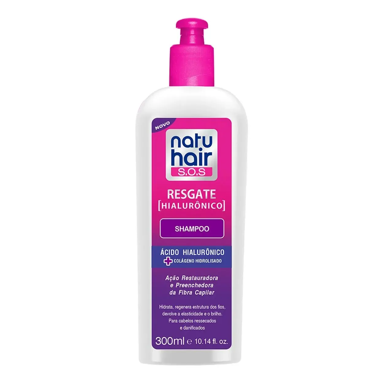 Shampoo Natuhair Resgate Hialuronico 300ml