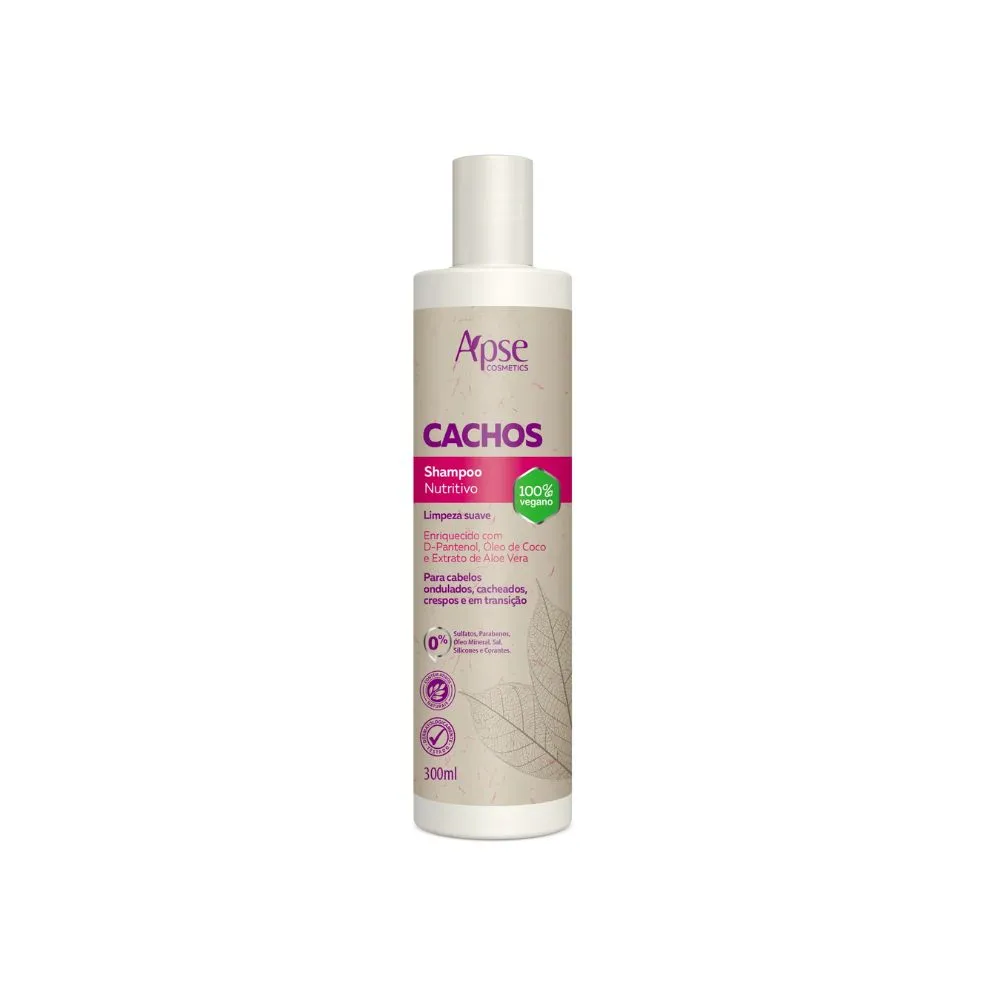 Shampoo Nutritivo Apice Cachos 300ml