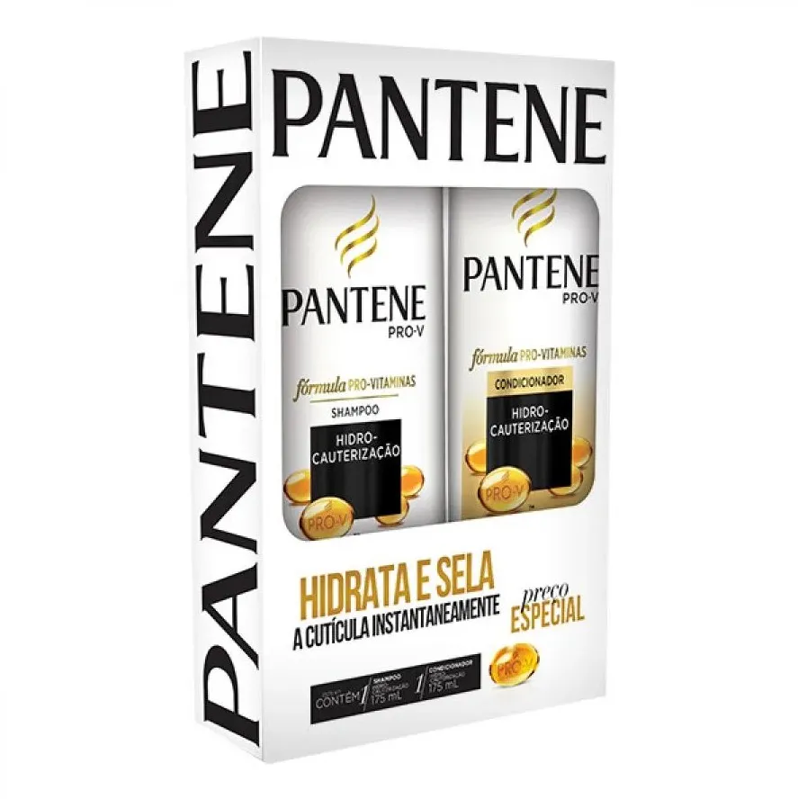 Shampoo Pantene 350mlCondicionador 175ml Hidro-Cauterização