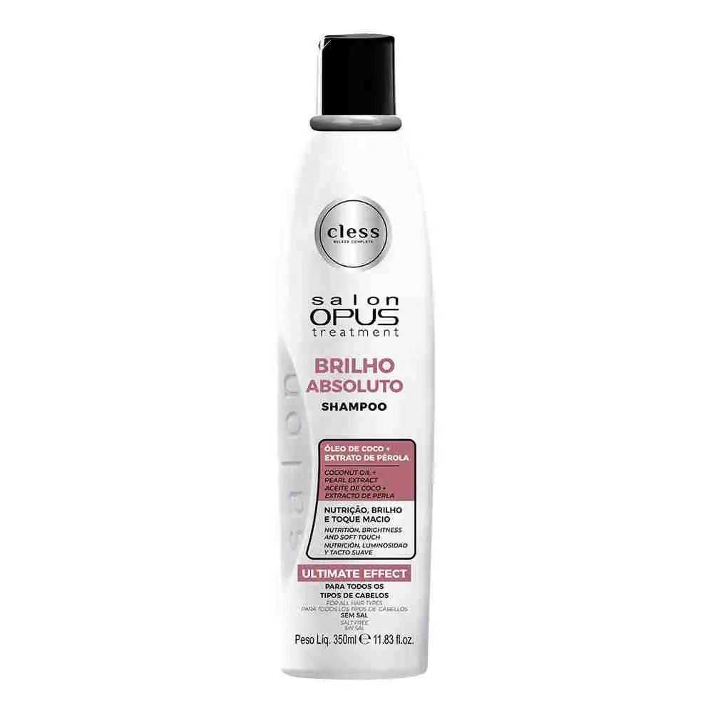 Shampoo Salon Opus Brilho Absoluto 350Ml