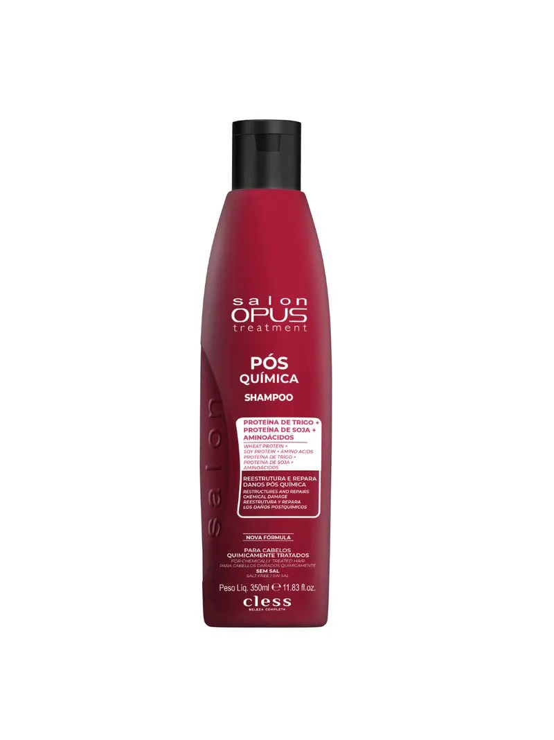 Shampoo Salon Opus Pós Quimica 350Ml