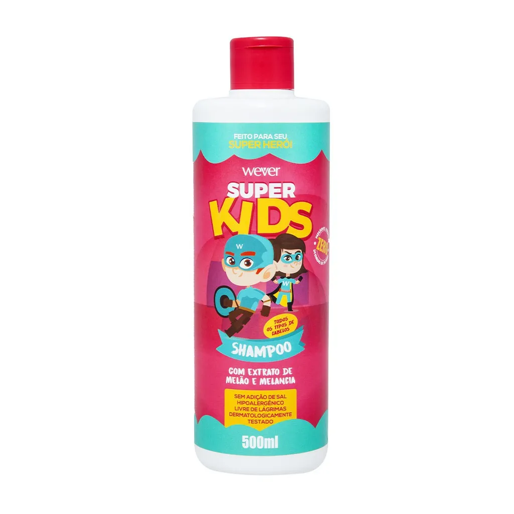 Shampoo Wever Super Kids Melao E Melancia