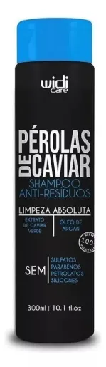 Shampoo Widi Care 300ml Pérolas De Caviar