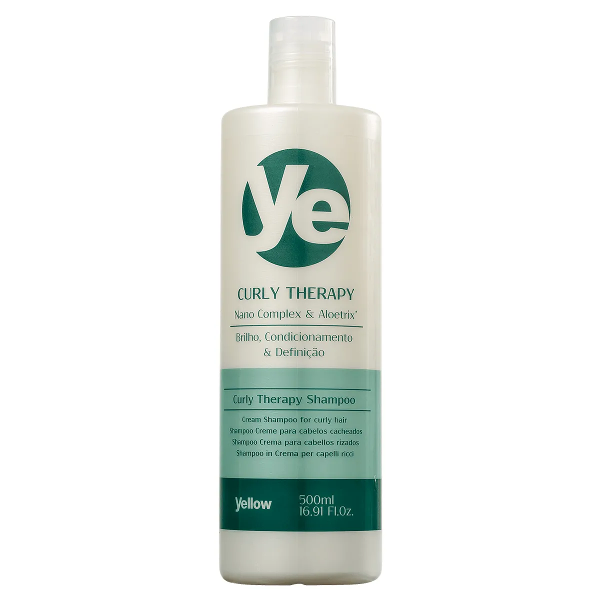 Shampoo Para Cabelo Yellow Curly Therapy 500ml