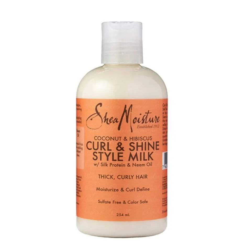 Shea Moisture Coconut & Hibiscus Curl & Style Milk 254ml