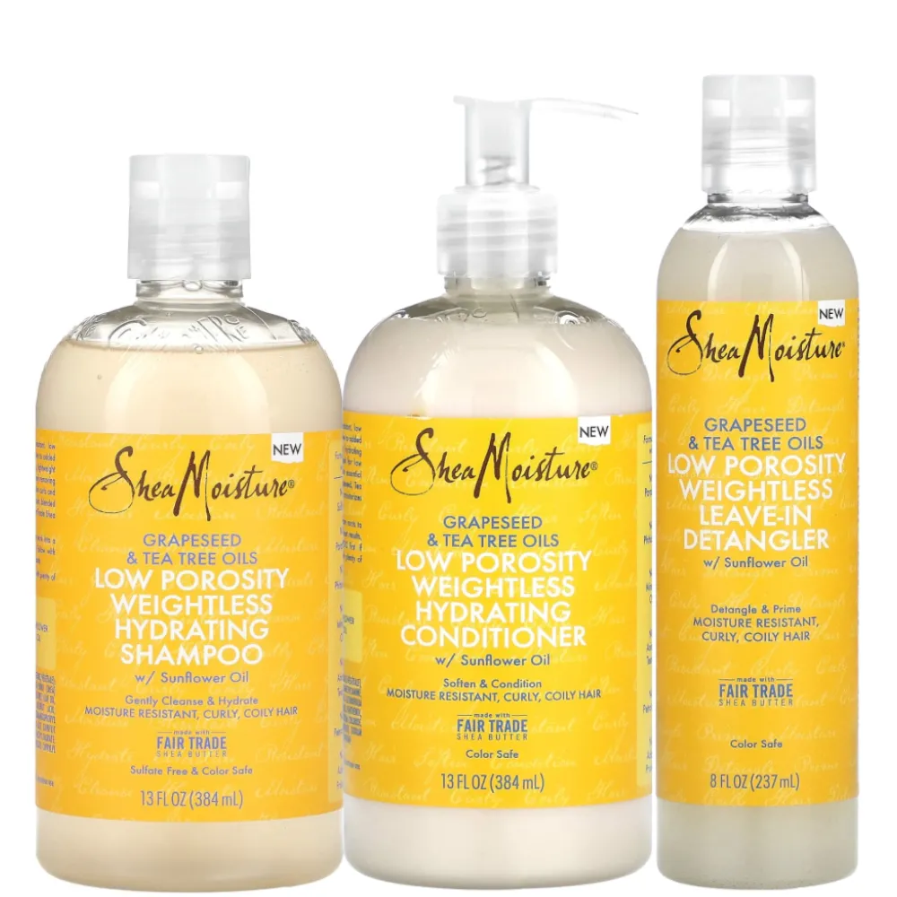 Shea Moisture Grapeseed & Tea Tree Oils Low Porosity Weightless Hydrating Pack