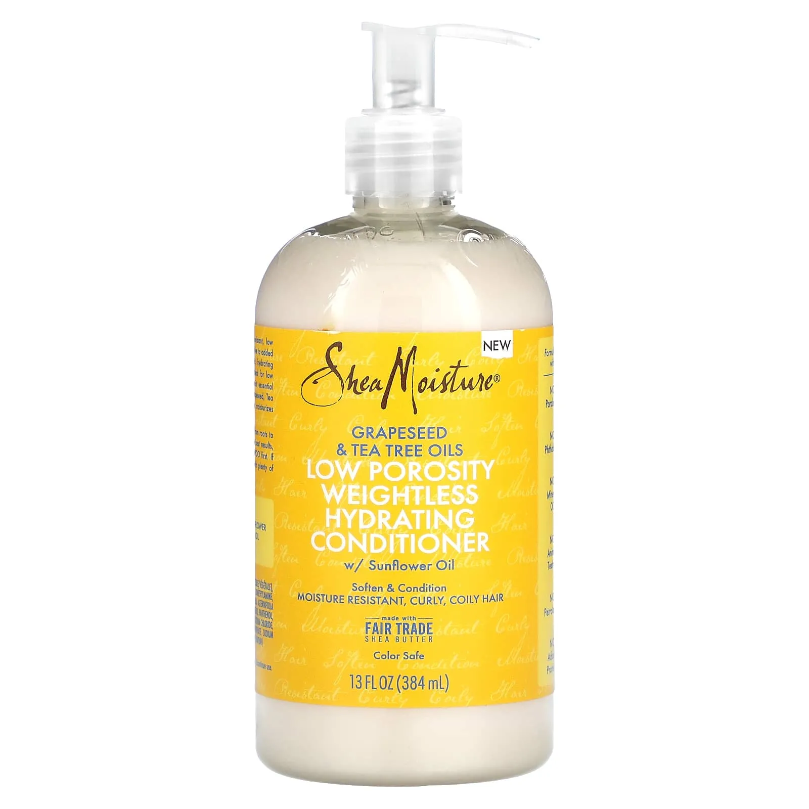 Shea Moisture Low Porosity Weightless Acondicionador 384ml