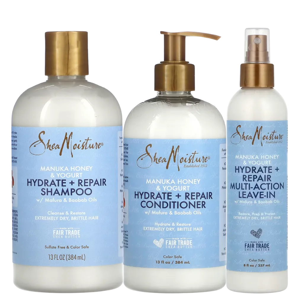 Shea Moisture Manuka Honey & Yogurt Hydrate + Repair Pack