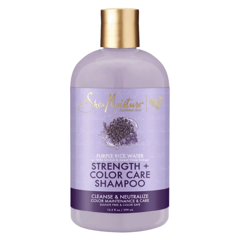 Shea Moisture Purple Rice Water Champú 370ml
