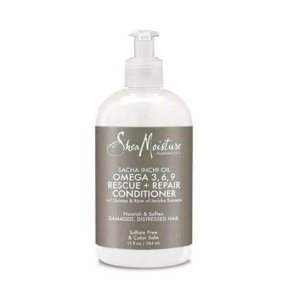 Shea Moisture Sacha Inchi Oil Omega 3, 6, 9 Rescue + Repair Conditioner 384ml