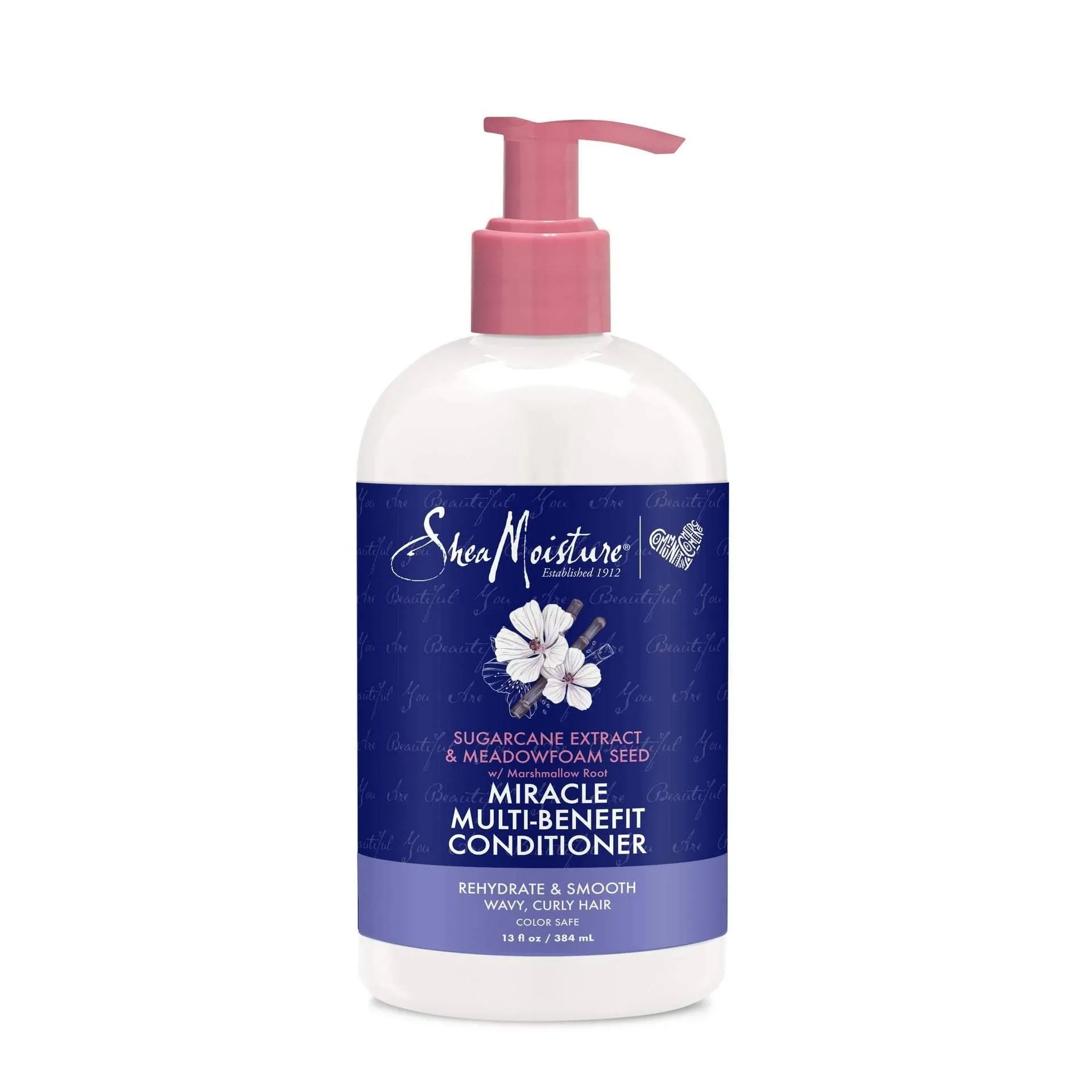 Shea Moisture Sugarcane Extract & Meadowfoamd Seed Miracle Conditioner 384ml
